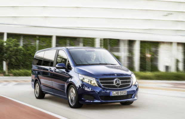 Pressepräsentation Mercedes-Benz V-Klasse: Willkommen im Klub!