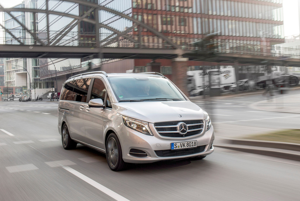 Pressepräsentation Mercedes-Benz V-Klasse: Willkommen im Klub!
