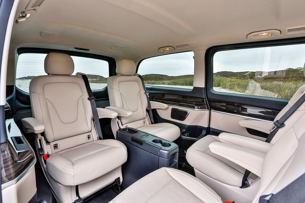 Pressepräsentation Mercedes-Benz V-Klasse: Willkommen im Klub!