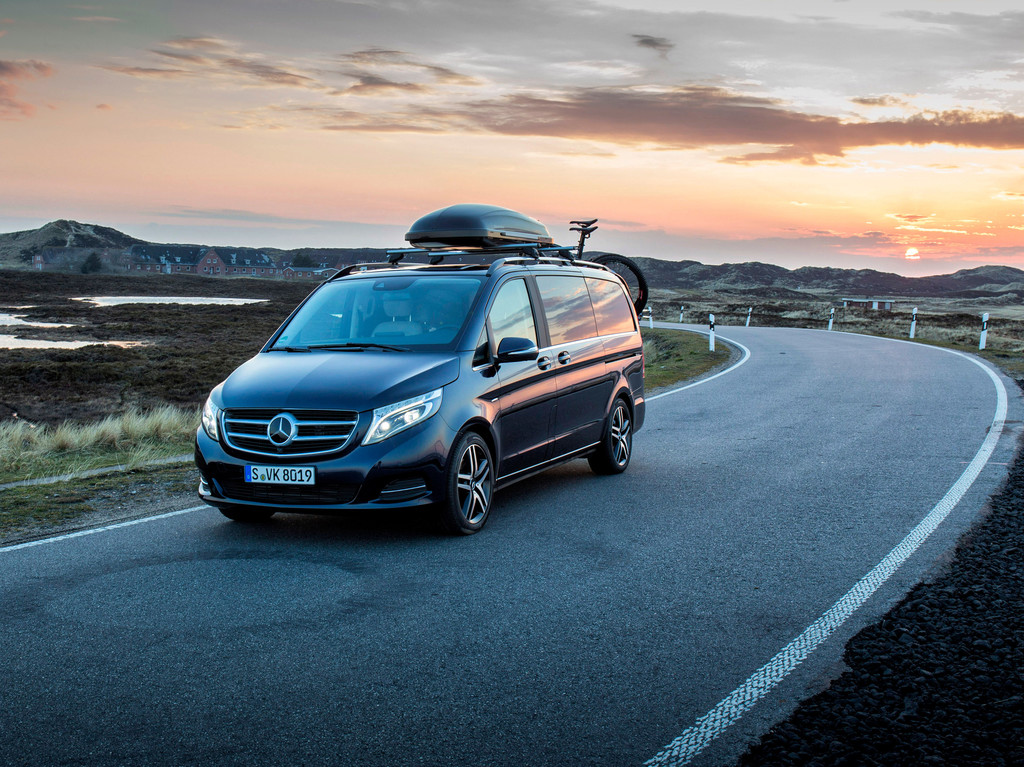 Pressepräsentation Mercedes-Benz V-Klasse: Willkommen im Klub!