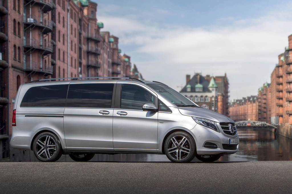 Pressepräsentation Mercedes-Benz V-Klasse: Willkommen im Klub!