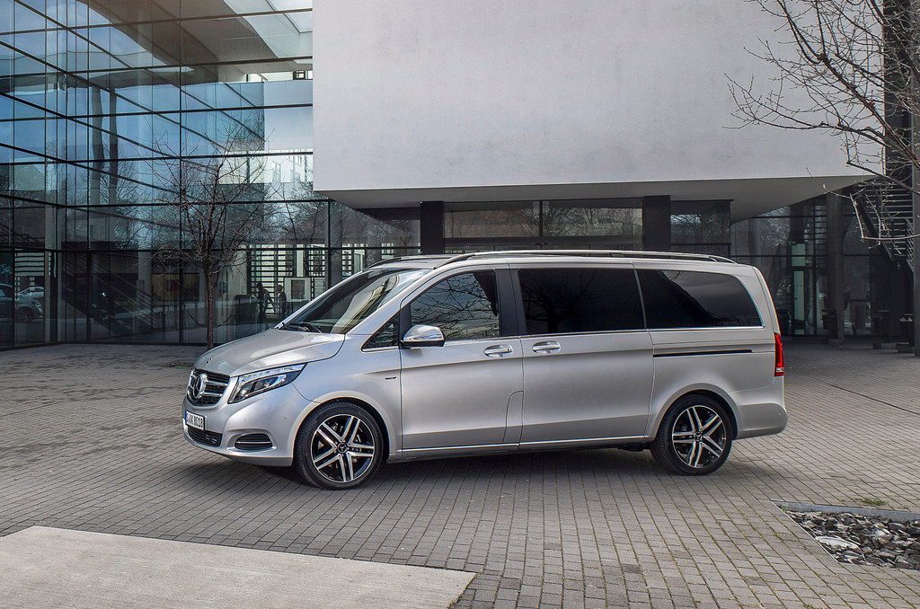 Pressepräsentation Mercedes-Benz V-Klasse: Willkommen im Klub!