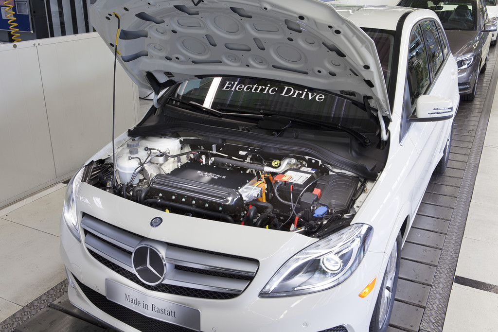 Produktionsstart für Mercedes-Benz B-Klasse Electric Drive in Rastatt