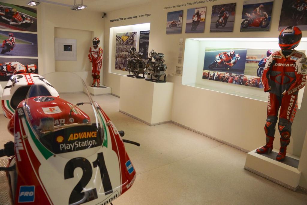 Rennhistorie lebt auf im Ducati-Werksmuseum mit Superbikes und MotoGP