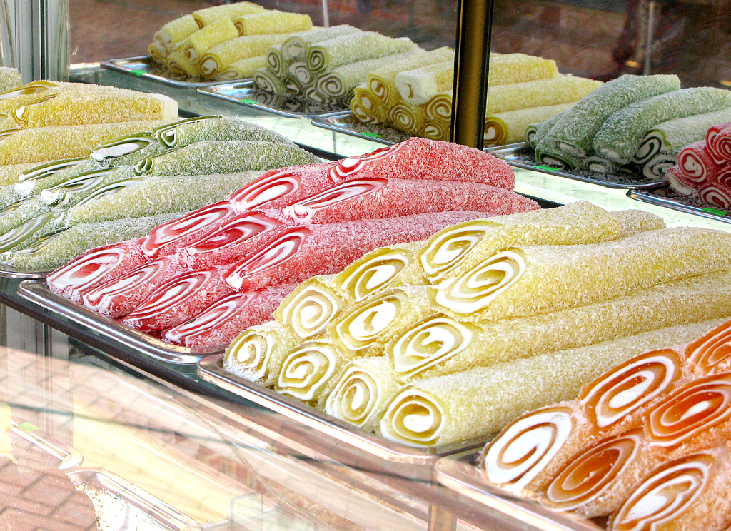 Süßigkeiten essen (nicht nur) Türken gern. 