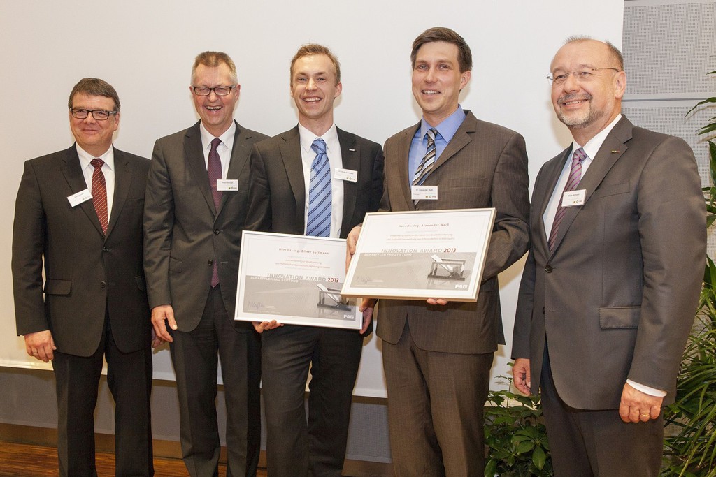 Schaeffler-Stiftung zeichnet Nachwuchswissenschaftler aus
