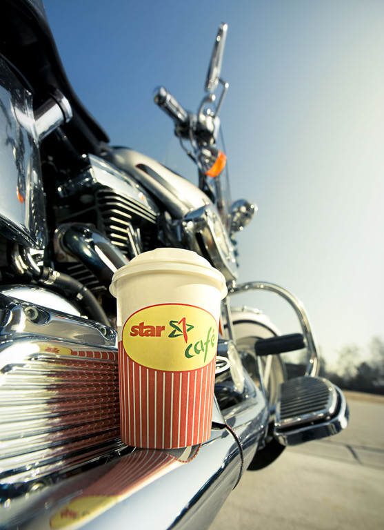 Star hat einen Gratis-Kaffee für Biker