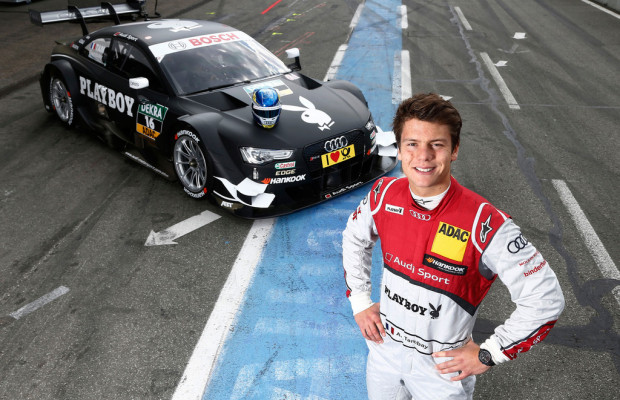 Tambay darf den Playboy-Audi bewegen