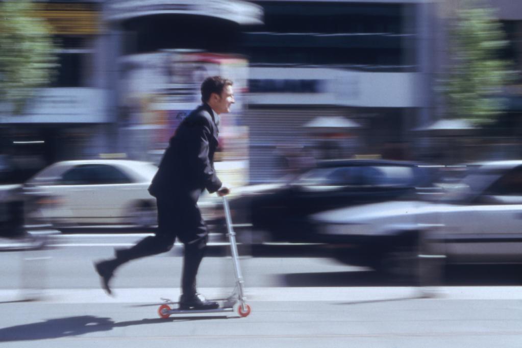Trikke darf auf deutschen Straßen fahren - Foto:  Deutscher Verkehrssicherheitsrat e.V., Bonn 