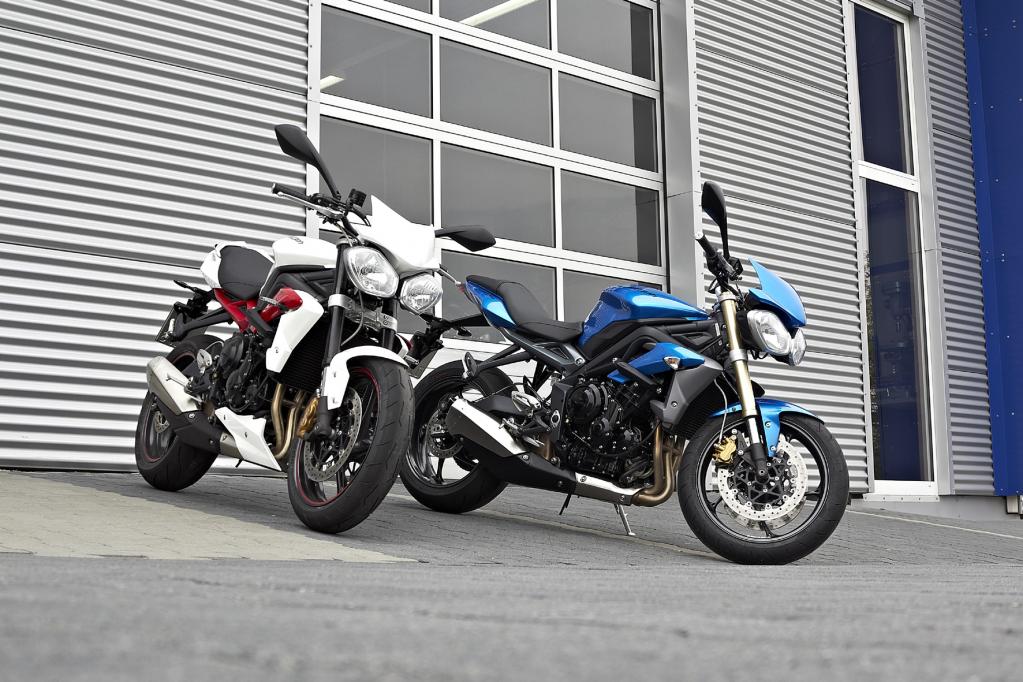 Triumph Street Triple: Drei mal drei