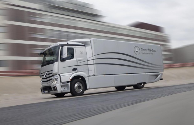 Umweltfreundliche Lastwagen - Spritsparen auch bei den ganz Großen