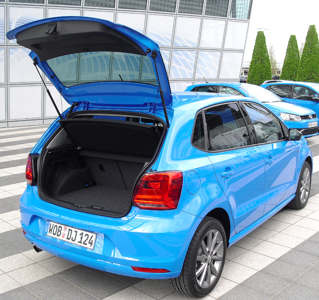 VW Polo: Das Gepäckabteil fasst 280 bis 952 Liter. 