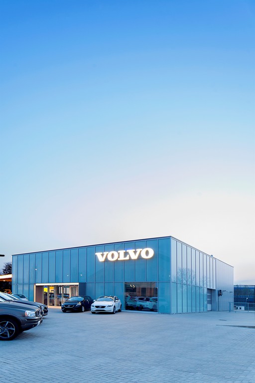 Volvo verfolgt globale Gestaltungsrichtlinie für Autohäuser