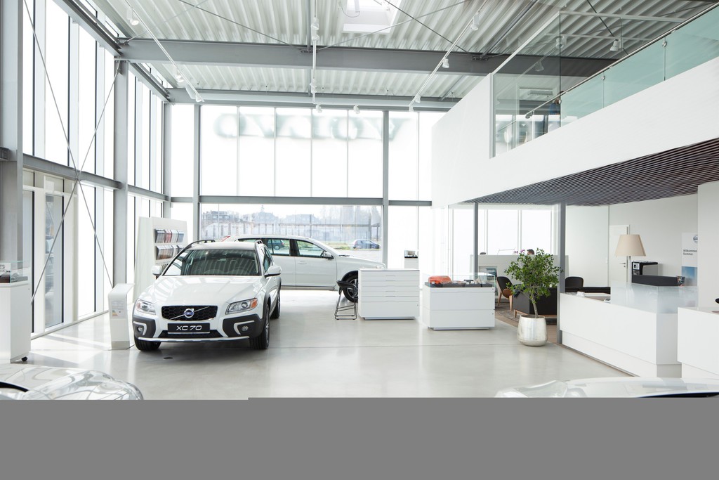 Volvo verfolgt globale Gestaltungsrichtlinie für Autohäuser