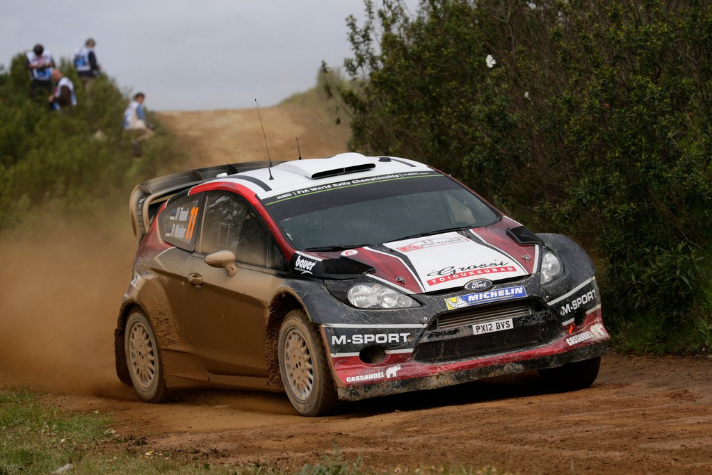 WRC Portugal: Ford liegt nach Schotter-Schlacht vorn