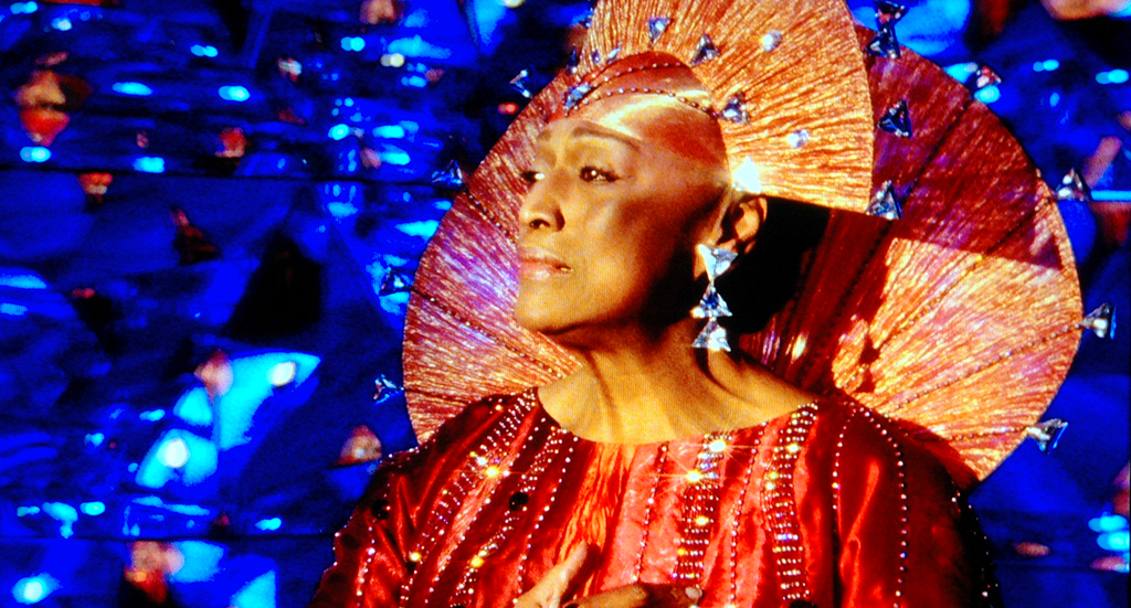 Wunder der Harmonie: Sopranistin Jessye Norman im Kristalldom. 