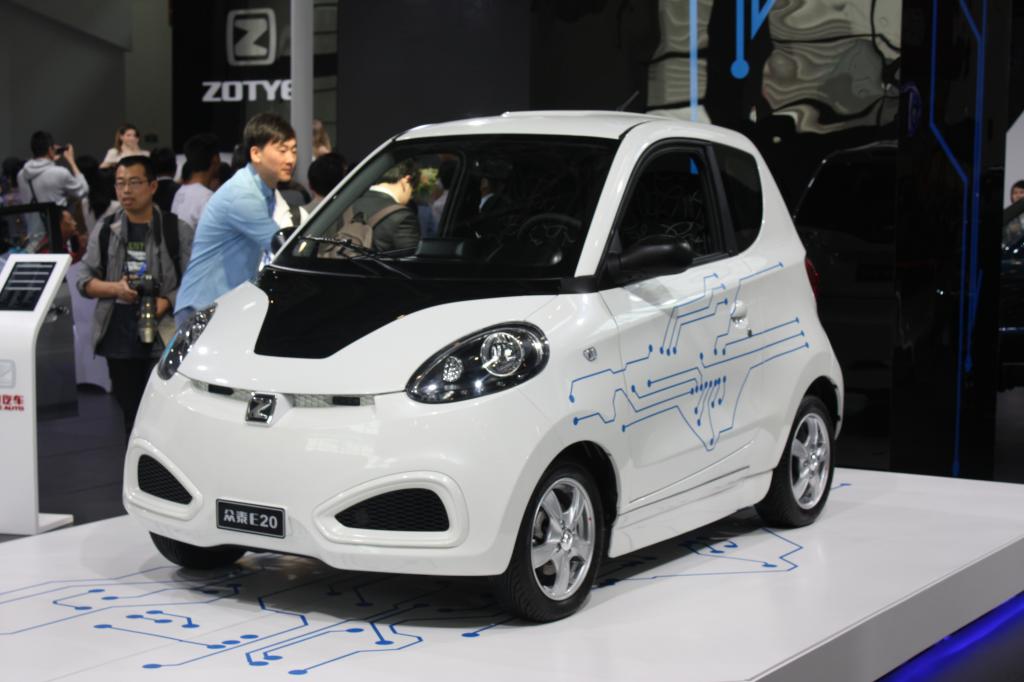 Zotye E25 - Zweisitziger Elektromini, Verkaufsstart im Mai, rund 200 km Reichweite, 80 km/h