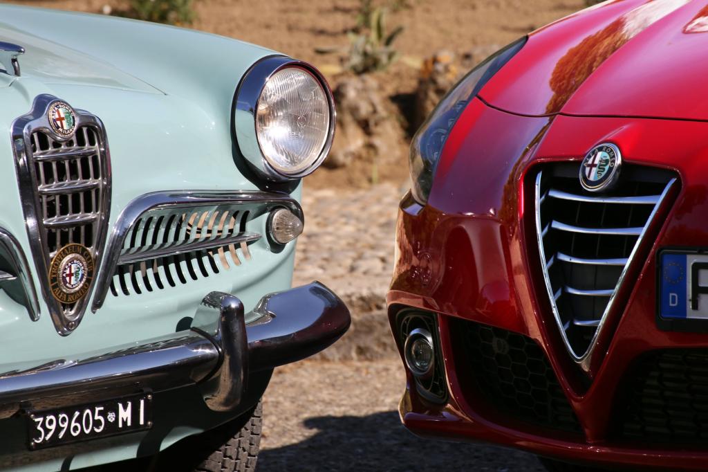  Natürlich steht auch die 1954 eingeführte Ur-Giulietta in diesem Verzeichnis und darf an der exklusiven Ausfahrt teilnehmen.