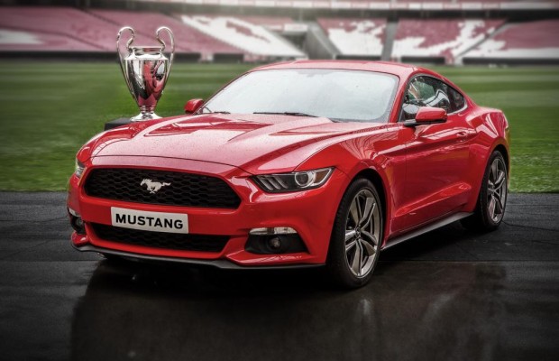500 Ford Mustang zum Champions League Finale