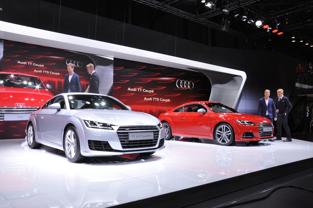 AMI 2014: Audi TT Coupé - Leckerbissen für Technik-Verliebte