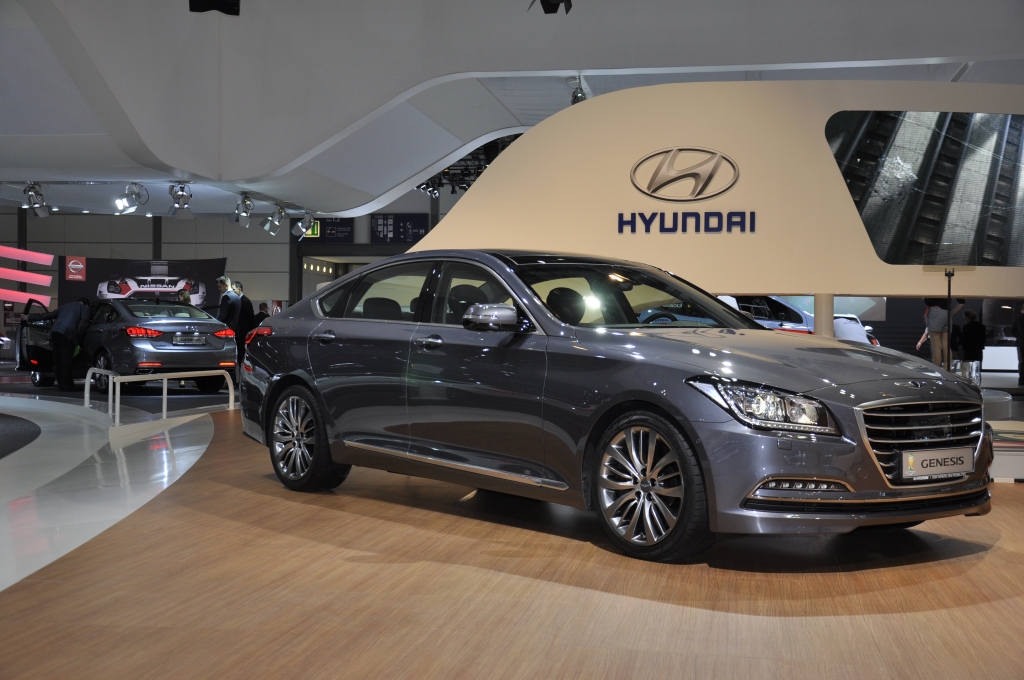 AMI 2014: Hyundai feiert Deutschlandpremiere der Genesis Sportlimousine