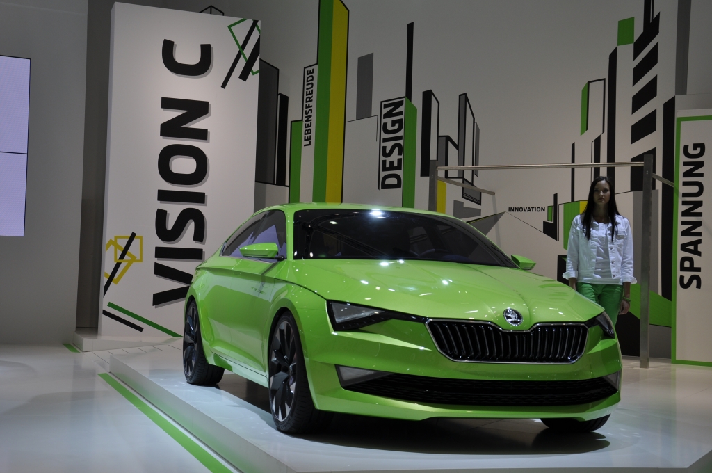 AMI 2014: Skoda VisionC Concept - So schick und doch so praktisch