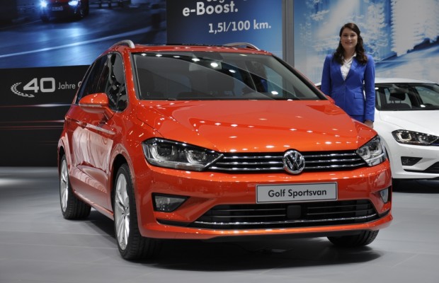AMI 2014: VW Golf Sportsvan - Golf im Sportwahn
