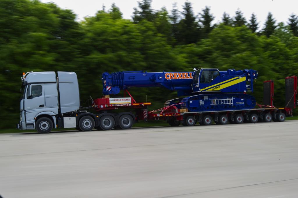 Actros ist ein Schwerlasttransporter