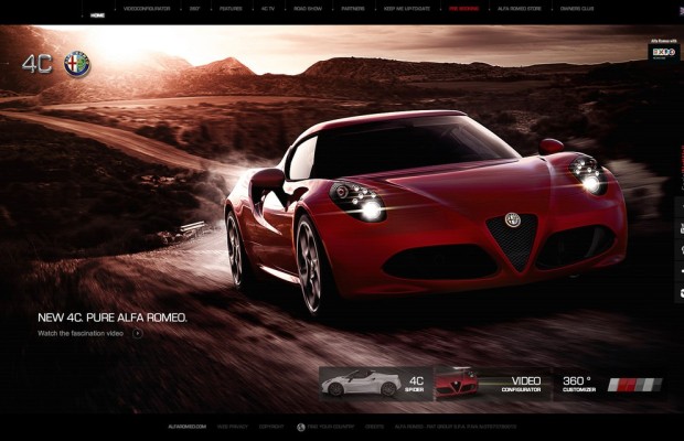 Alfa Romeo bietet ausgezeichneten Konfigurator