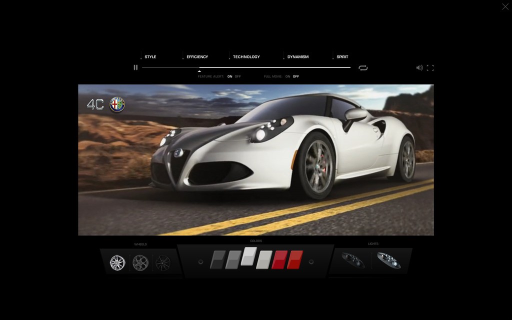 Alfa Romeo bietet ausgezeichneten Konfigurator