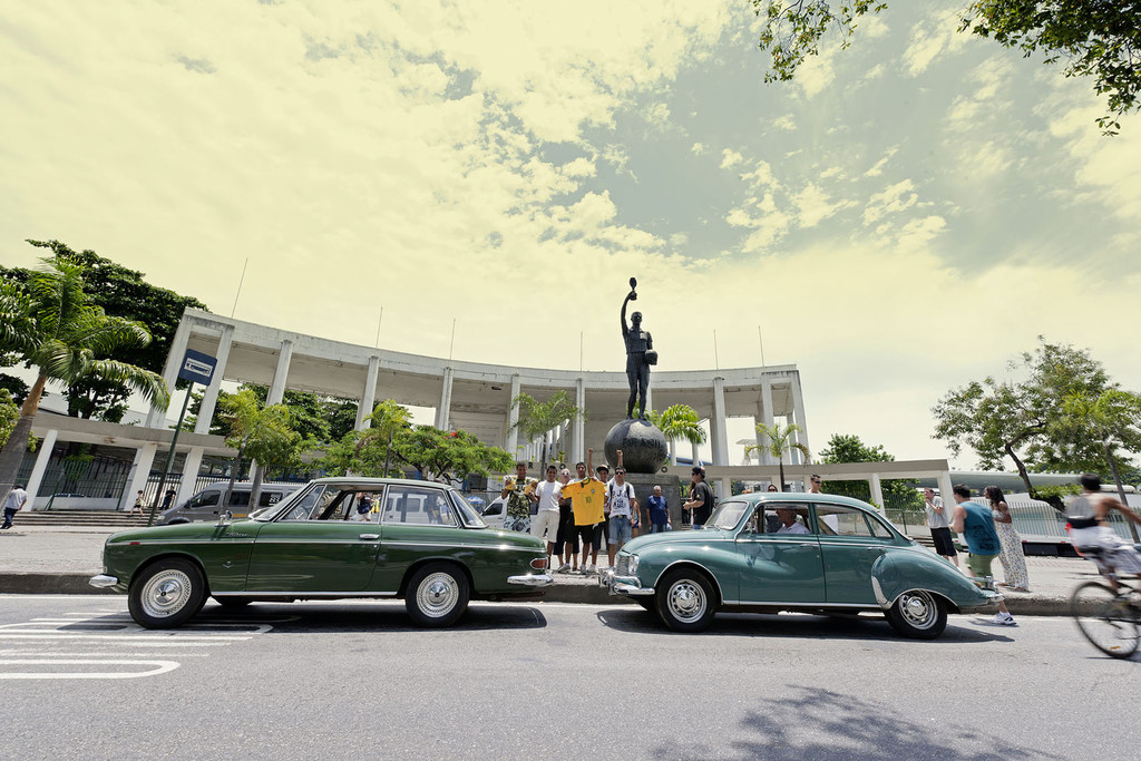 Audi-Ausstellung: Zwei-Takt-Rhythmus in Brasilien