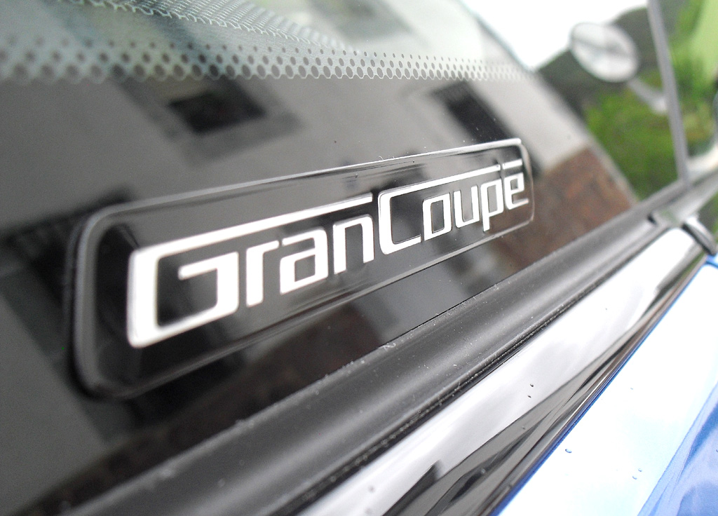 BMW 4er Gran Coupé: Modellschriftzug an der Seite. 