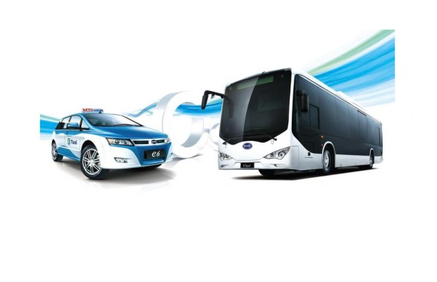 China: Rekordauftrag über 3 000 E-Busse und Taxen für BYD