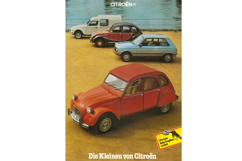 Citroen LNA zwischen 2CV und Acadiane 1979