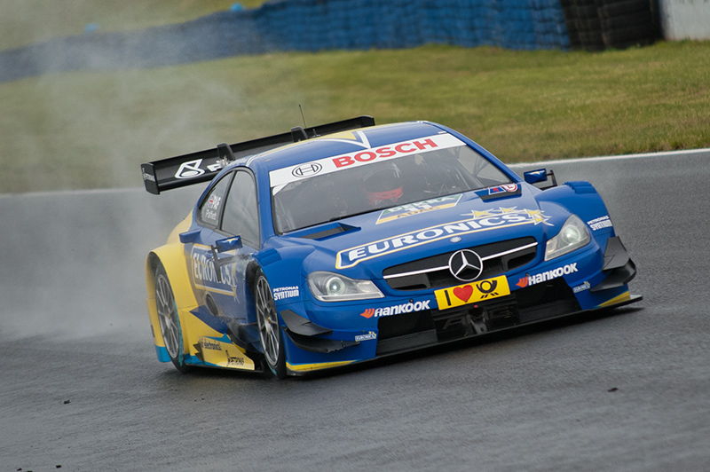 DTM in Oschersleben: Sieg für Mercedes bei schwierigem Regenrennen