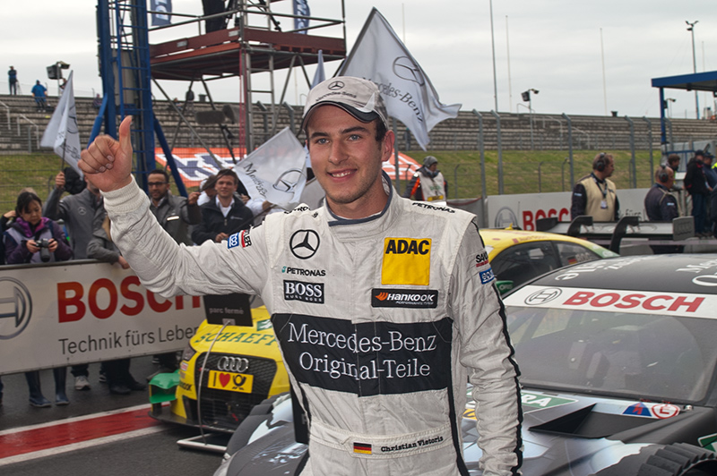 DTM in Oschersleben: Sieg für Mercedes bei schwierigem Regenrennen