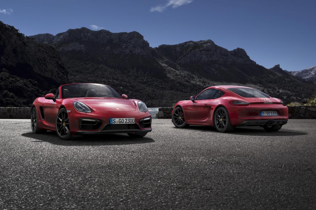 Der kleine zweisitzige Sportwagen Cayman und der offene Boxster leisten in der neuen GTS-Variante nur jeweils 15 PS mehr als die bislang stärksten S-Versionen