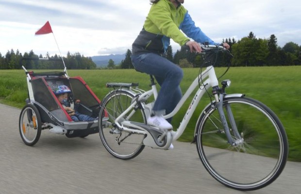 Die Kleinen sicher auf dem Rad 