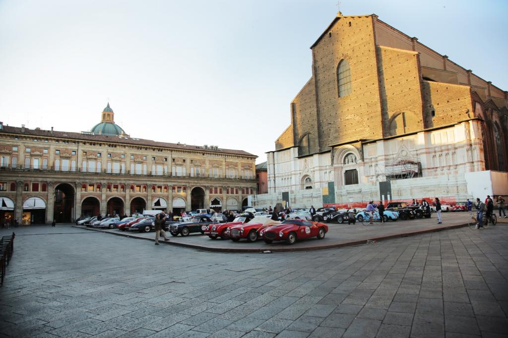 Die Mille Miglia in Bologna