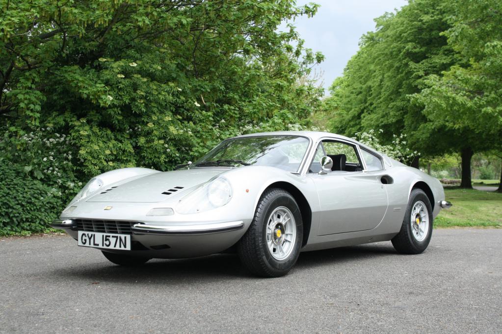 Ein Ferrari Dino 246GT von den Rolling Stones