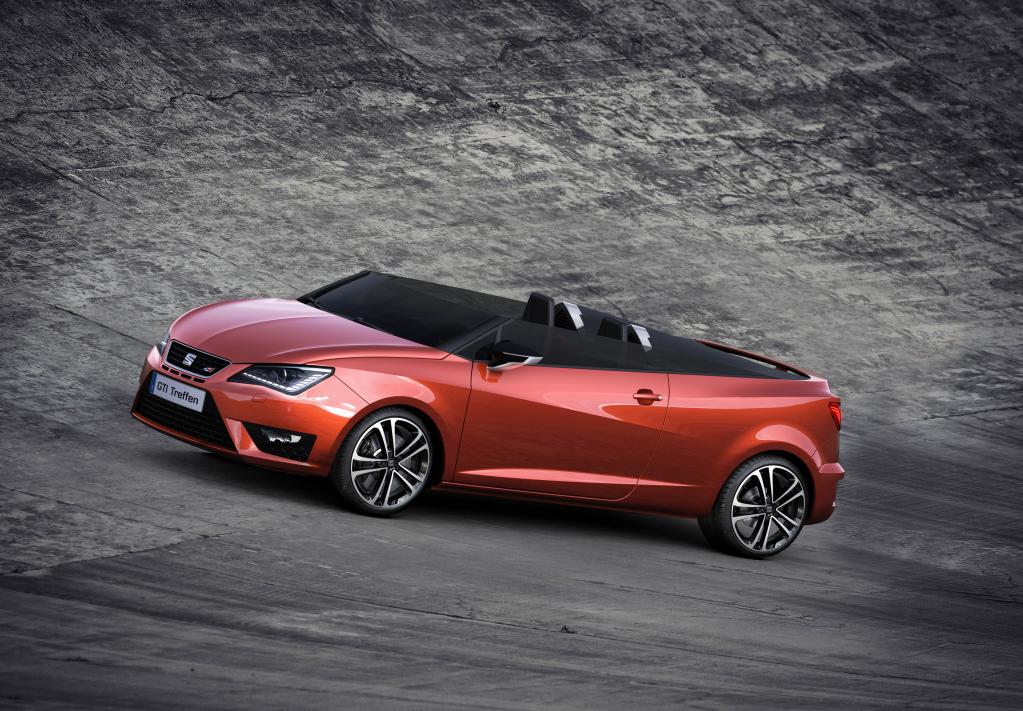 Ein Ibiza-Cabrio, allerdings nur als Unikat, stellt Seat auf dem jährlichen VW-Treffen am Wörthersee vor