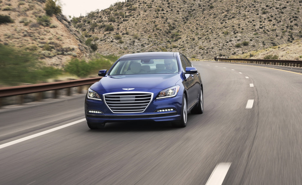 Erste Fahrt im Hyundai Genesis - E-Klasse auf Koreanisch
