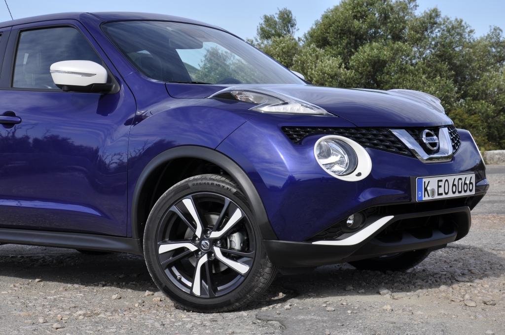 Erste Fahrt im neuen Nissan Juke - Im Detail verfeinert