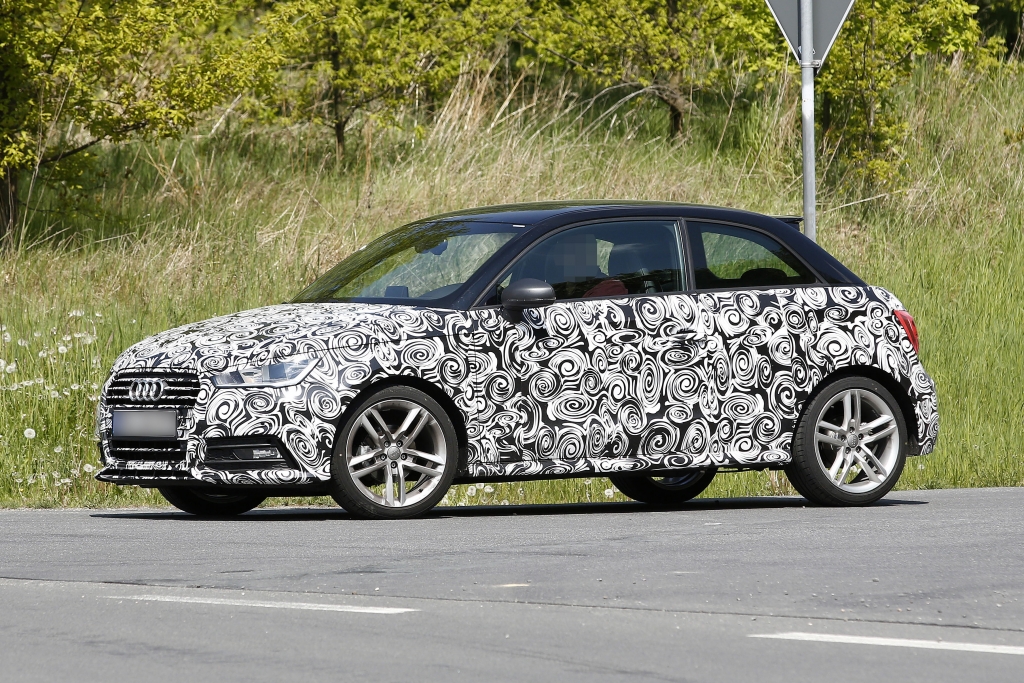 Erwischt: Erlkönig Audi A1 und A1 Sportback - Kosmetik für mehr Erfolg
