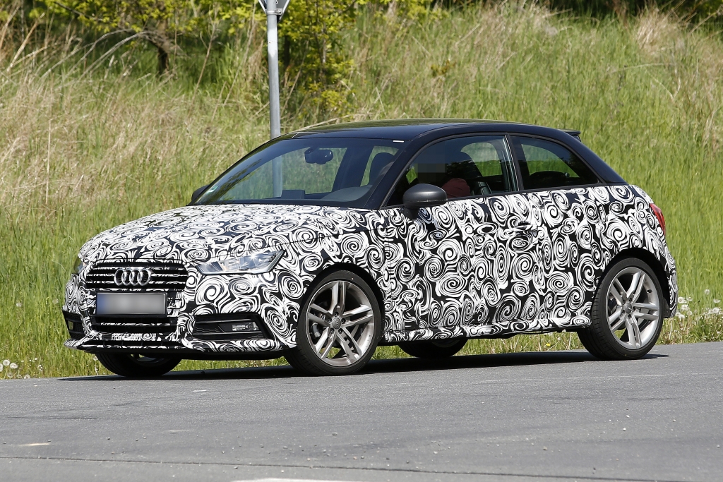 Erwischt: Erlkönig Audi A1 und A1 Sportback - Kosmetik für mehr Erfolg
