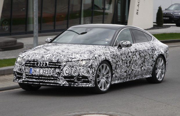 Erwischt: Erlkönig Audi S7 Facelift
