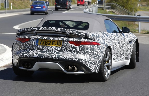 Erwischt: Erlkönig Jaguar F-Type R-S