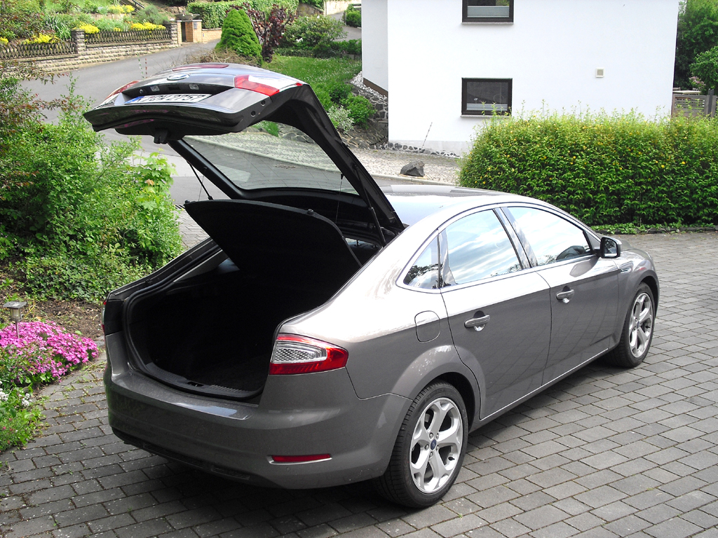 Ford Mondeo: Das Gepäckabteil fasst 540 bis 1460 Liter. 