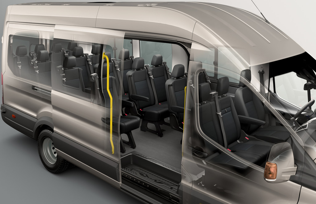 Ford Transit jetzt auch als Bus