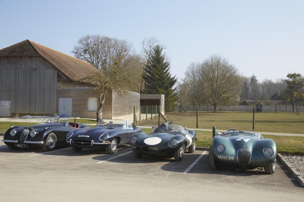 Generationentreffen: Jaguar XK 120, E-Type, D-Type und C-Type auf den Spuren der Rekordfahrt von 1953